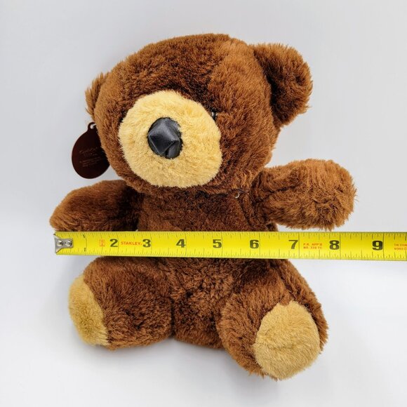 Vintage Cuddle Wit Teddy Bear Brown 1989 Stuffed Animal Plush Toy Read - Picture 12 of 12